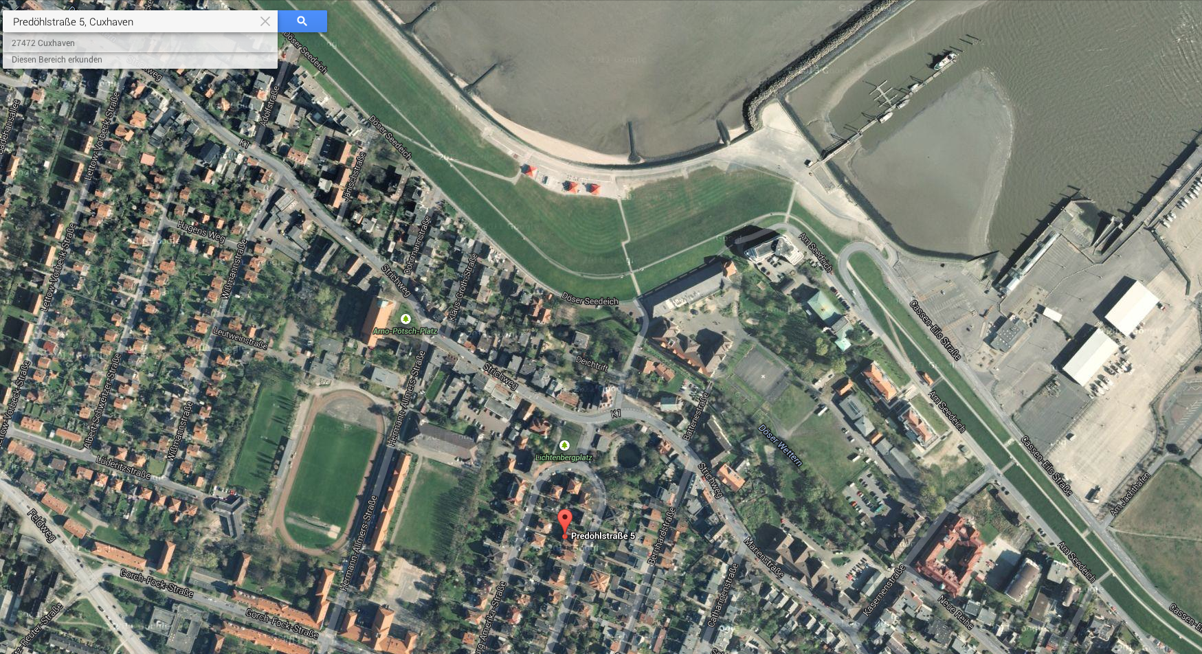 Die Ferienwohnung an der Grimmershörnbucht